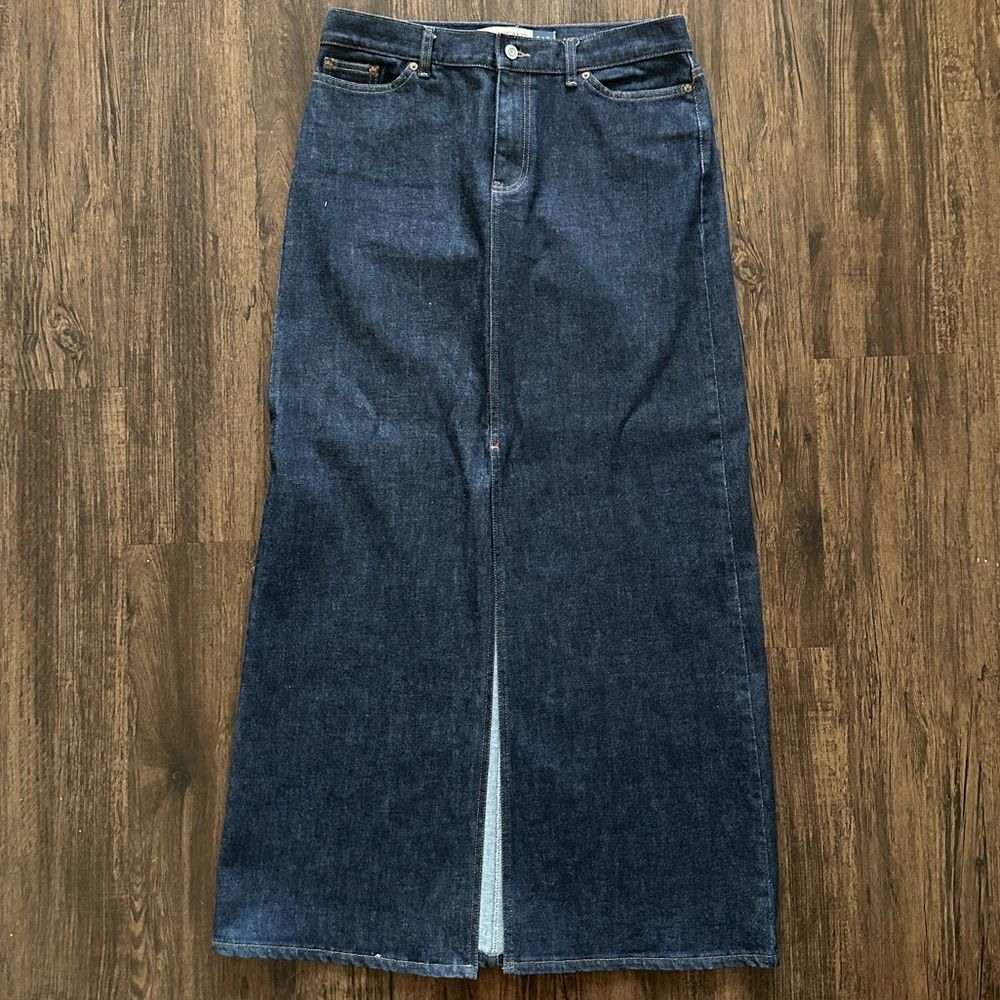 GAP Dark Blue Maxi Skirt
